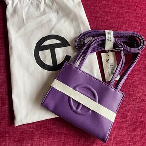 TELFAR Small Shopping Bag Grape Purple NWT